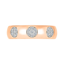 Triad Sparkle Diamond Ring