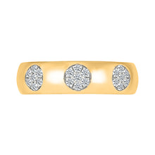 Triad Sparkle Diamond Ring