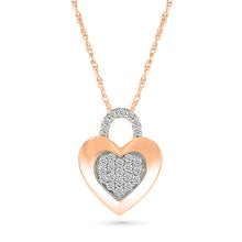 The Siby Heart Gold & Diamond Pendant