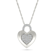 The Siby Heart Gold & Diamond Pendant