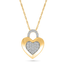The Siby Heart Gold & Diamond Pendant