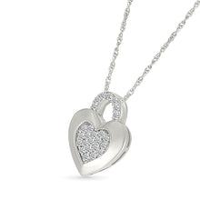 The Siby Heart Gold & Diamond Pendant