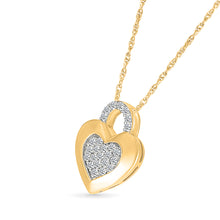 The Siby Heart Gold & Diamond Pendant
