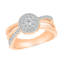 Classic Halo Diamond Ring