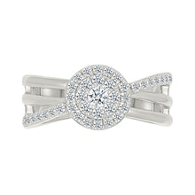 Classic Halo Diamond Ring