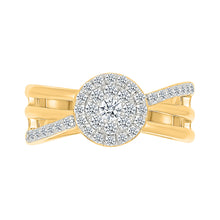 Classic Halo Diamond Ring