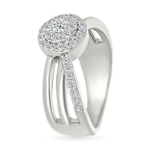 Classic Halo Diamond Ring