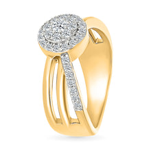 Classic Halo Diamond Ring