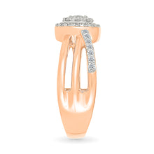 Classic Halo Diamond Ring