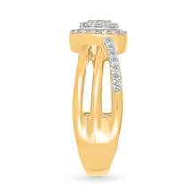 Classic Halo Diamond Ring