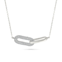 Interlink Gold & Diamond  Necklace