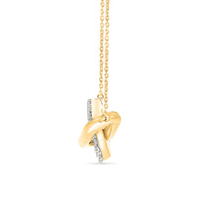 Interlink Gold & Diamond  Necklace