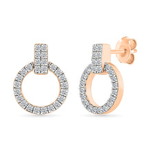 Overawe Lab Grown  Gold &  Diamond Earrings