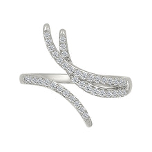Twisted Halo Diamond Ring 