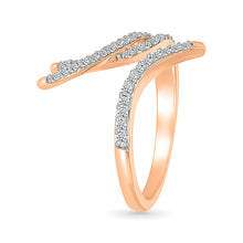 Twisted Halo Diamond Ring 