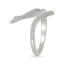 Twisted Halo Diamond Ring 