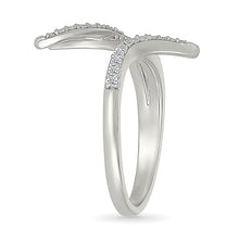 Twisted Halo Diamond Ring 