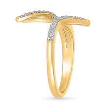 Twisted Halo Diamond Ring 