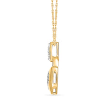 The Lock Heart Gold & Diamond Pendant