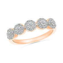 Harmony Quintet Gold & Diamond Ring