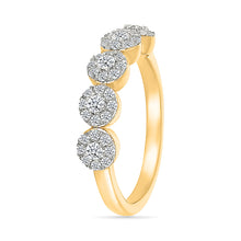 Harmony Quintet Gold & Diamond Ring
