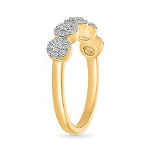 Harmony Quintet Gold & Diamond Ring