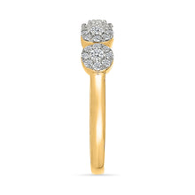 Harmony Quintet Gold & Diamond Ring