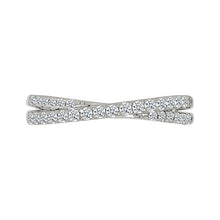 Intersecting Woven Diamond Ring