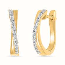 Florens Lab Grown Gold & Diamond Studs Earrings