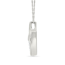 Diamond Interlocking Circle Pendant