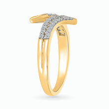 Endless Love Gold Diamond  Ring