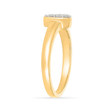 Prolate Gold & Diamond Ring