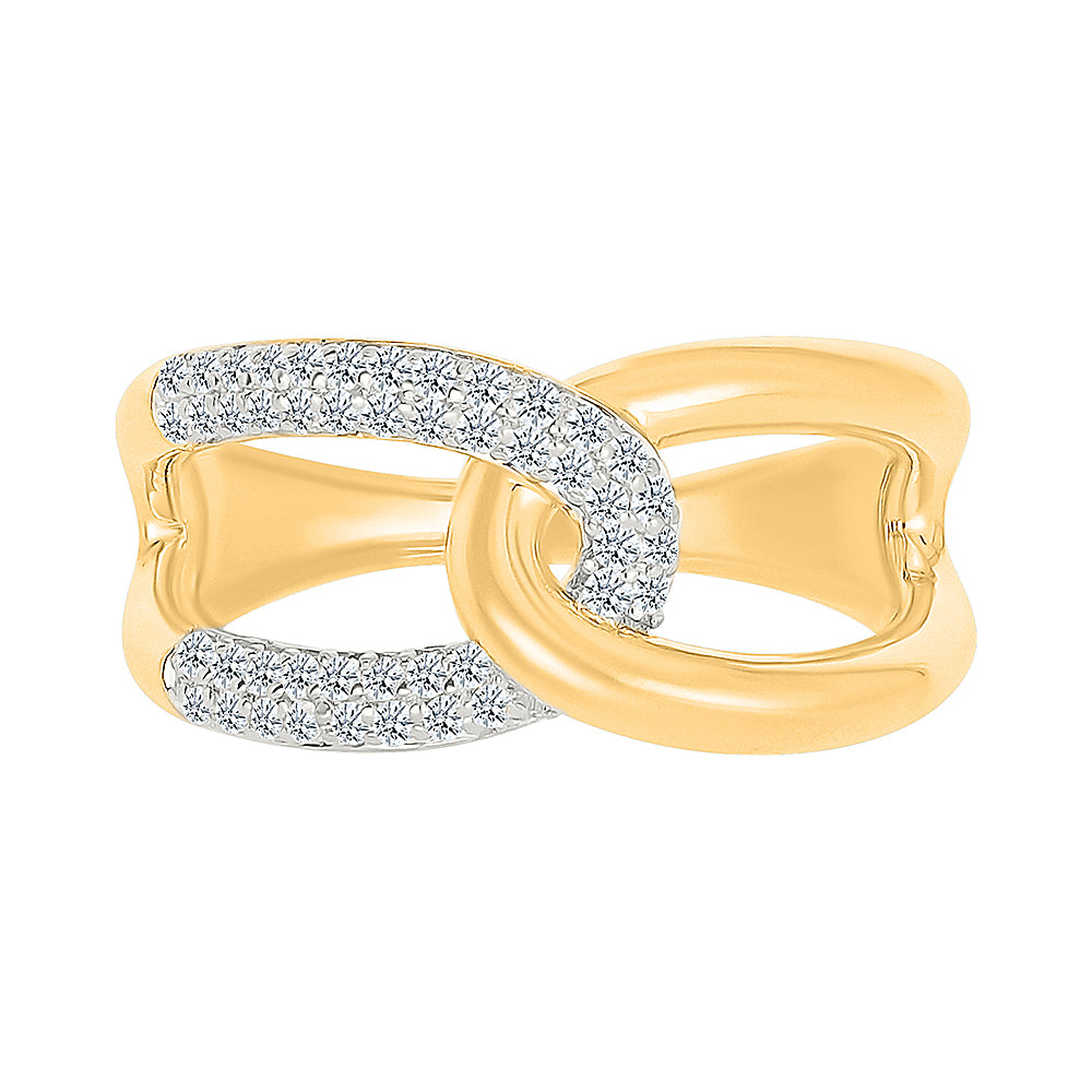 Beatriz Halo Gold & Diamond Ring