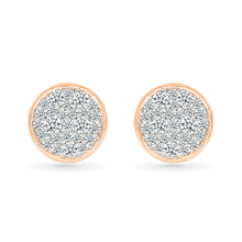 Sparkling Clusters Stud Earrings