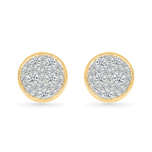 Sparkling Clusters Stud Earrings