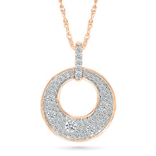 Diamond Circular Pendant