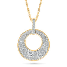 Diamond Circular Pendant