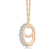 Diamond Cylinder Pendant