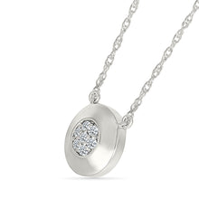 Glittering Disc Necklace