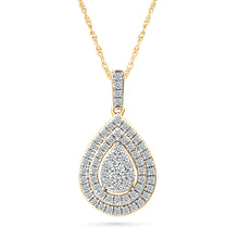 Affluence Gold & Diamond Pendant
