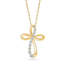 Bonum Gold & Diamond Pendant