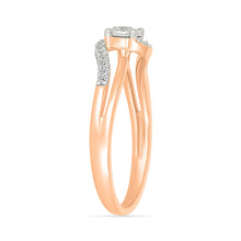 Classic Swirl Diamond Ring