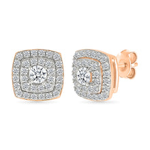 Serene Gold & Diamond Studs