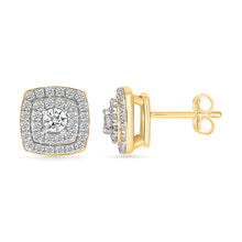 Serene Gold & Diamond Studs