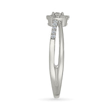 Double Crossover Diamond Ring
