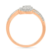 Gold Dual Leaf Embrace Ring