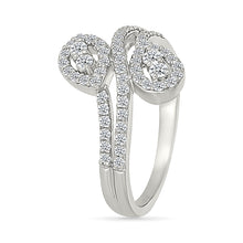 Gold Dual Leaf Embrace Ring