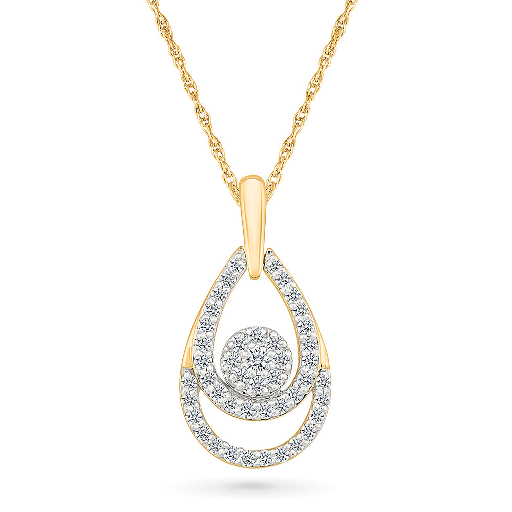 Pear Charm Pendant