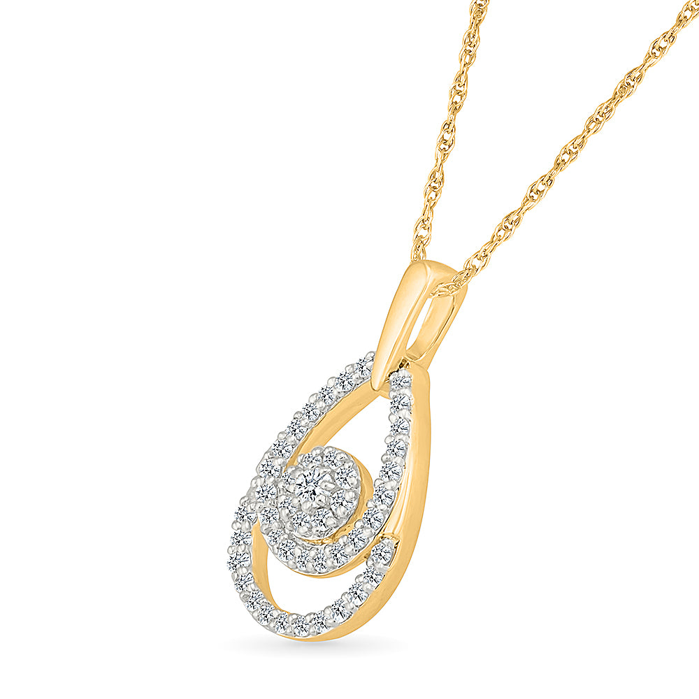 Pear Charm Pendant