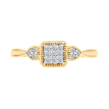 Affinity Squarish Diamond Ring